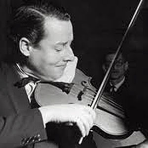 Stéphane Grappelli au violon