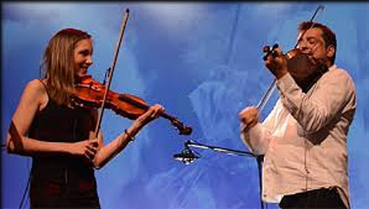 Costel Nitescu et Eva Slongo en concert